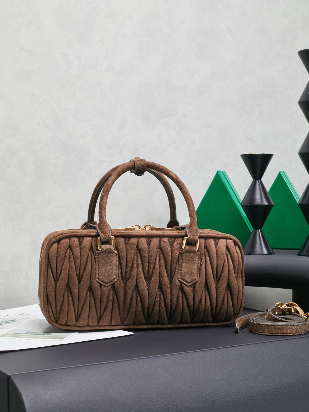 Miu Miu Bowling Bag 27x12x9cm