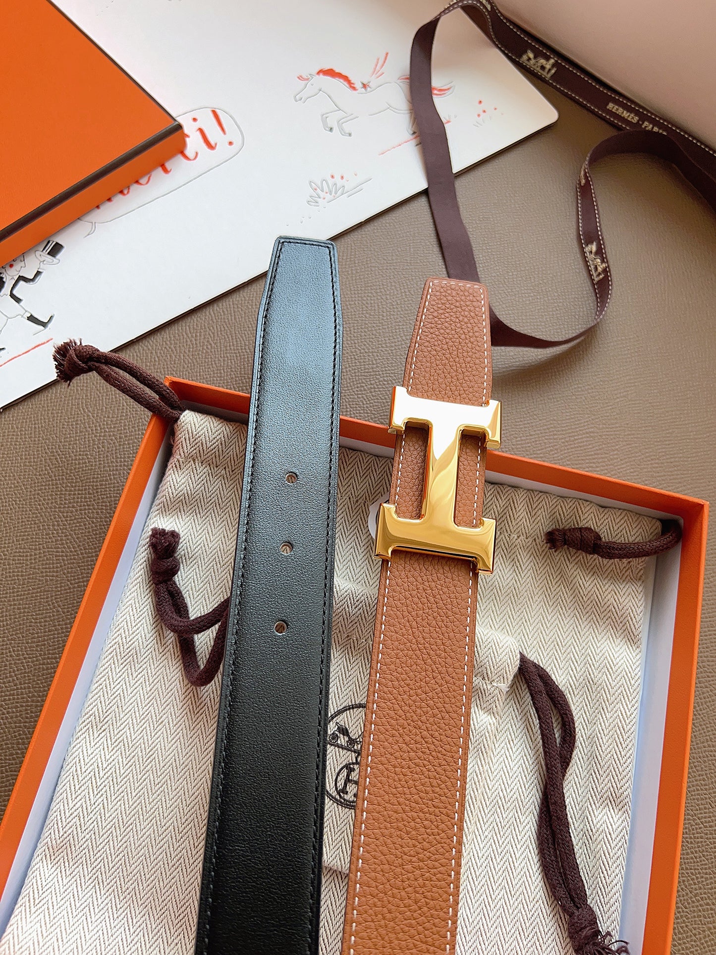 Hermes Belt