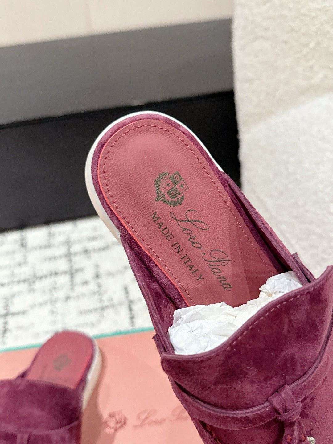 Loro Piana Sabot Loafers