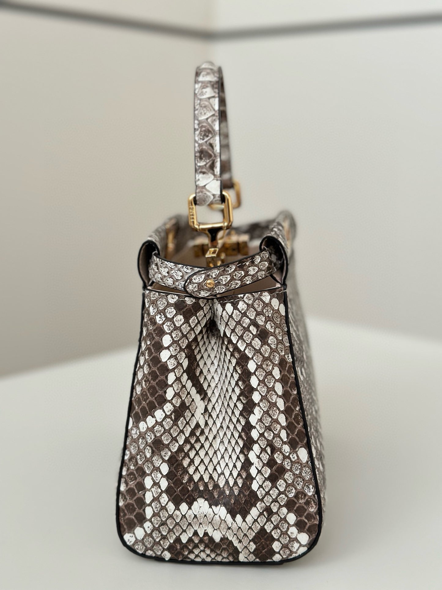 Fendi Peekaboo Bag (Python leather)