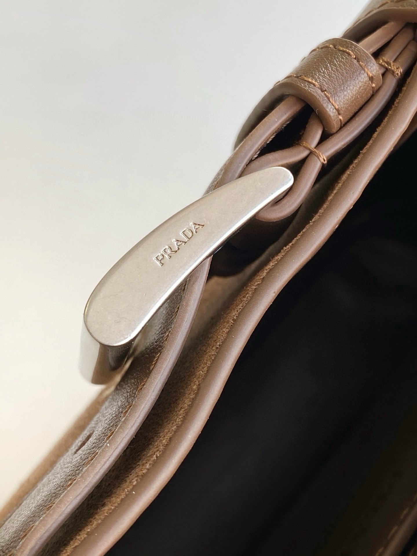 Prada Leather Tote Bag