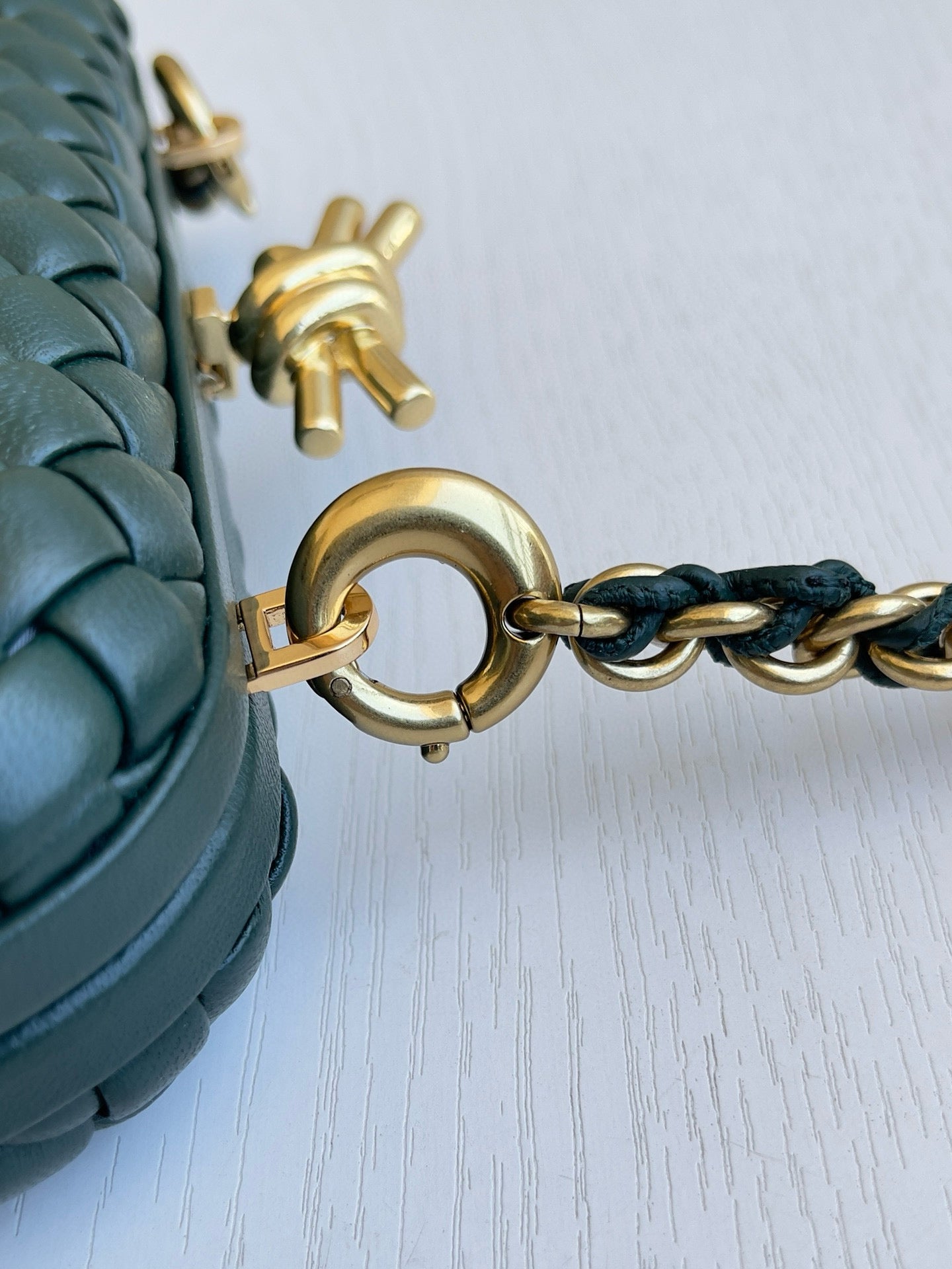 BV Knot Clutch Bag