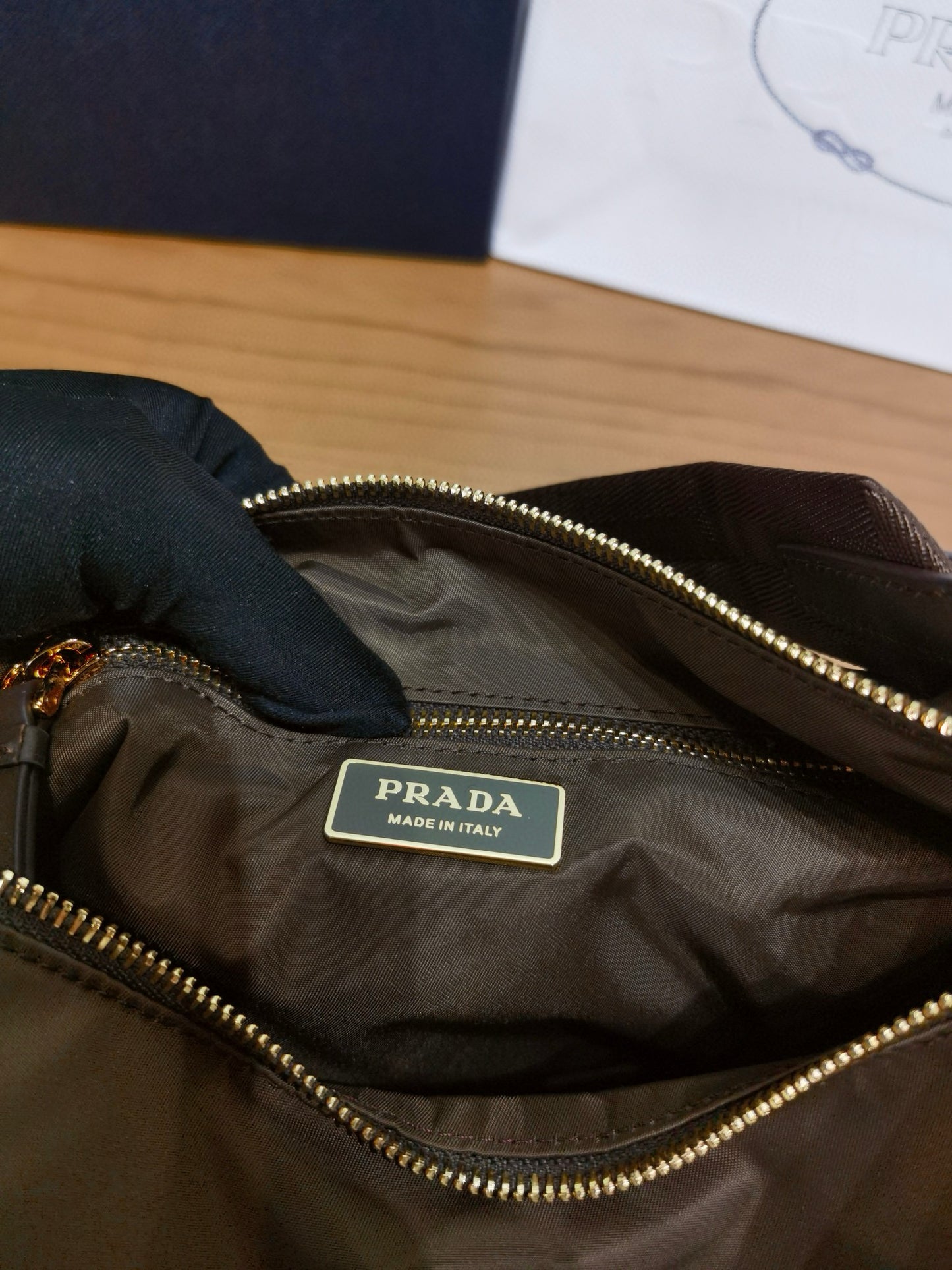 PD Re-Nylon Aimee Shoulder Bag