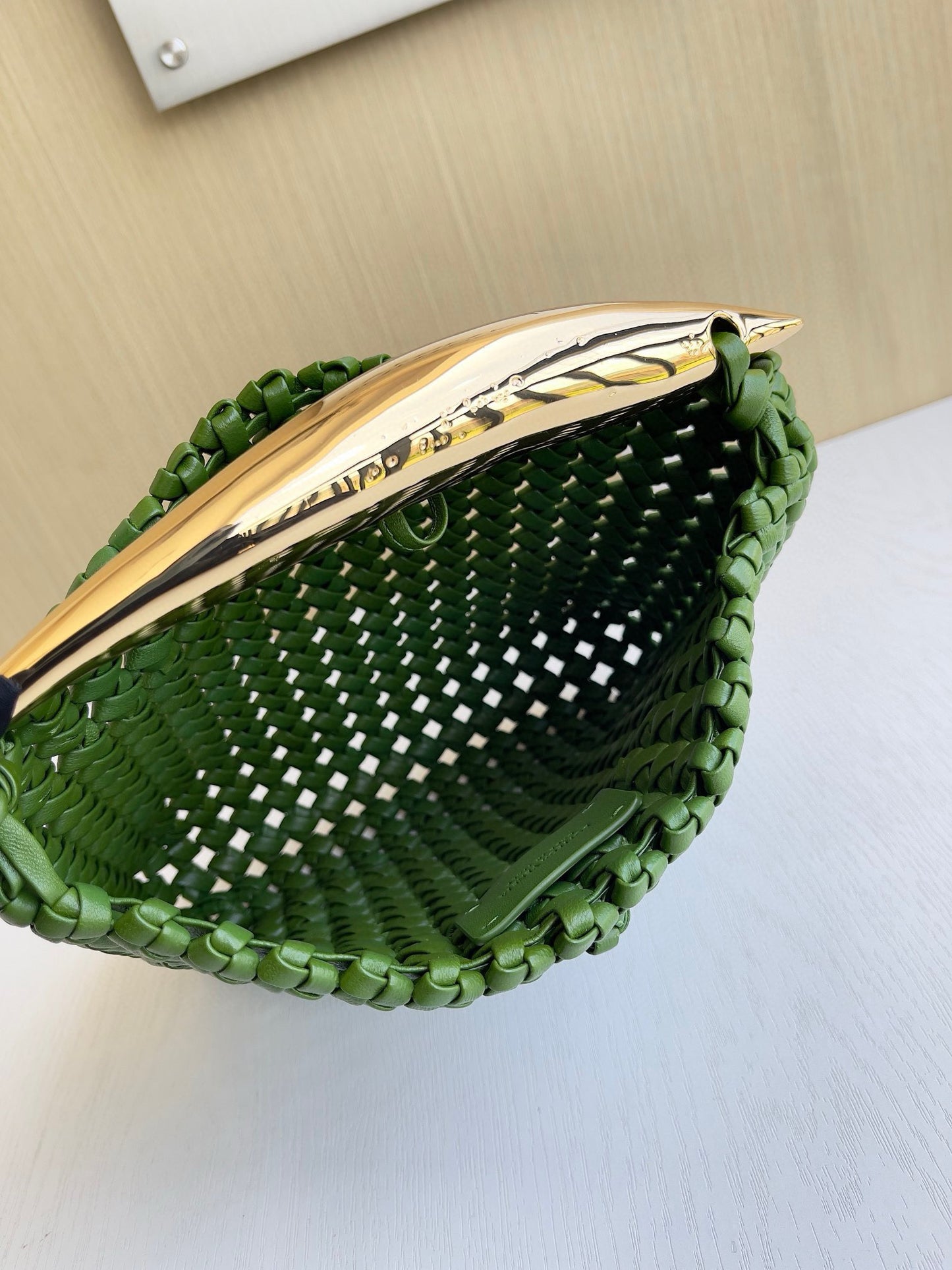 BV Woven Leather Handbag