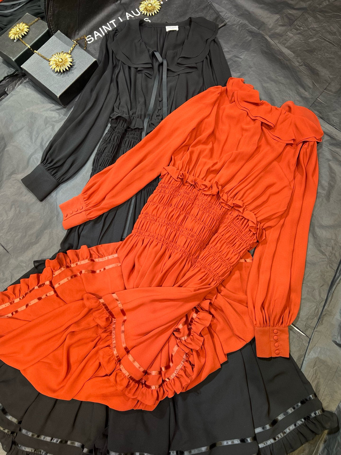 Saint Laurent Long Dress