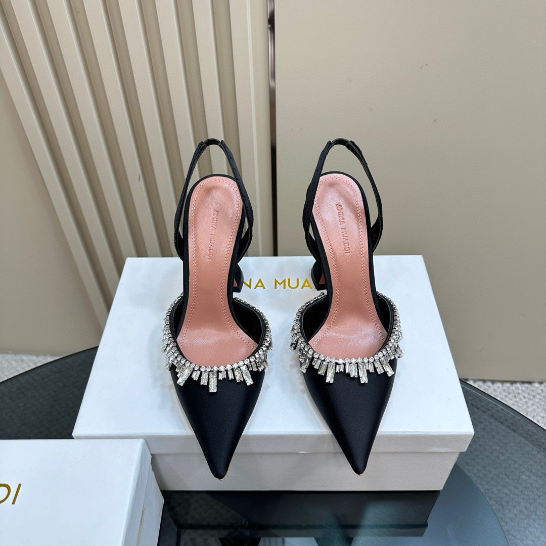 Amina Muaddi Heels