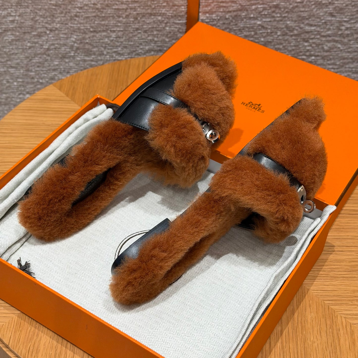 Hermes Slippers