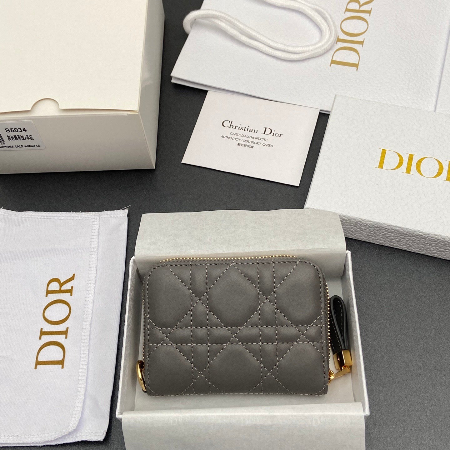 Dior Jolie Glycine Wallet
