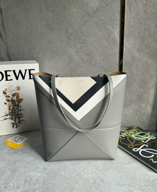 Loewe Puzzle Fold Tote Bag(25.5x14.5x31.5cm)