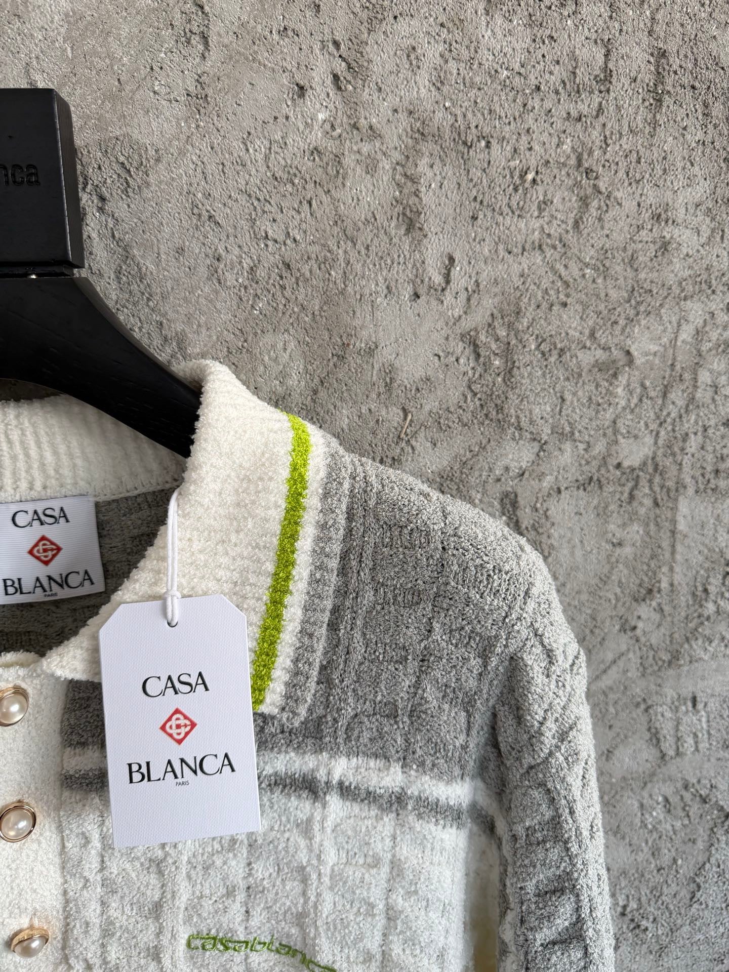 Casablanca Long Sleeve Polo