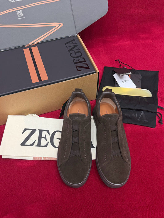 Zegna Suede Sneakers