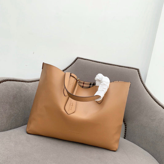 Burberry Medium Lavenby Reversible Tote Bag