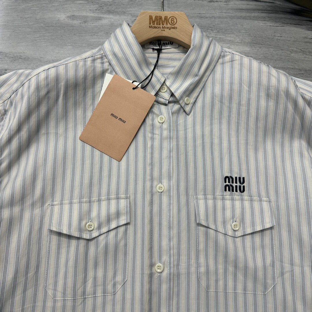 Miu Miu Long Sleeve Shirt