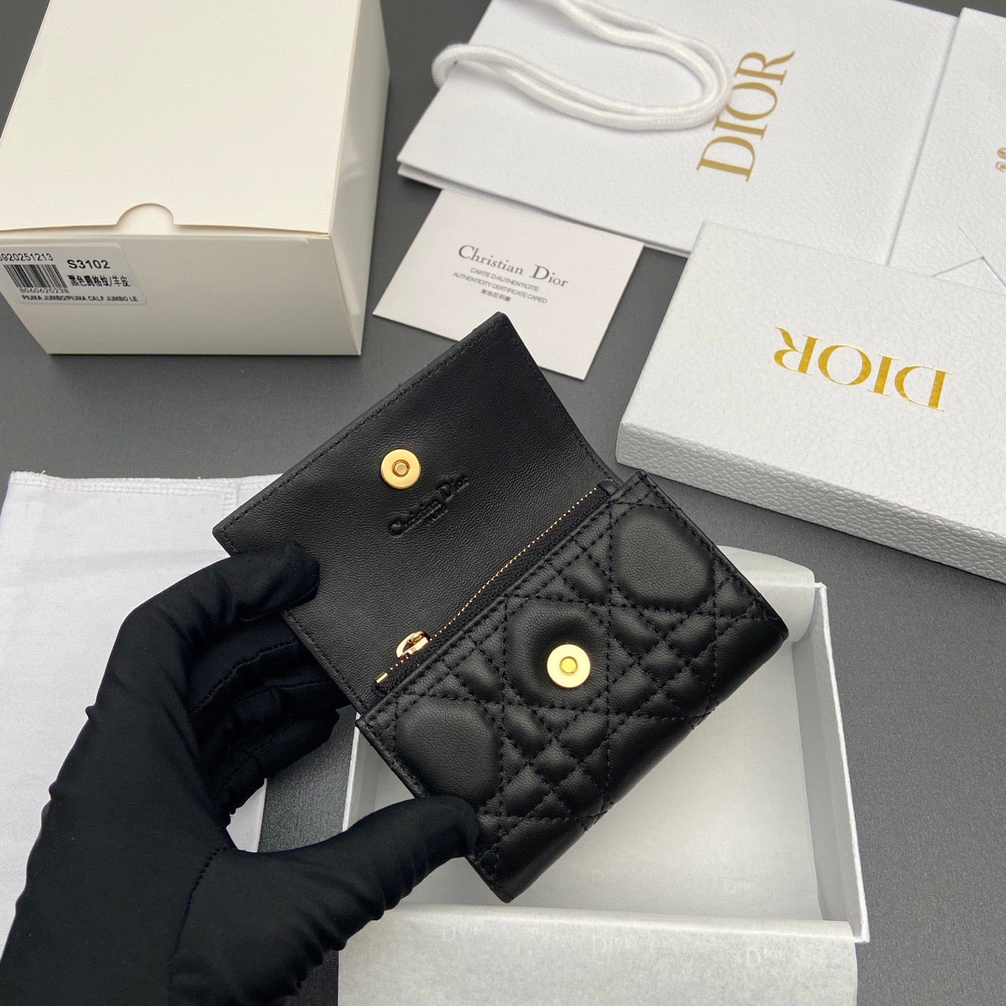 Dior Jolie Glycine Wallet