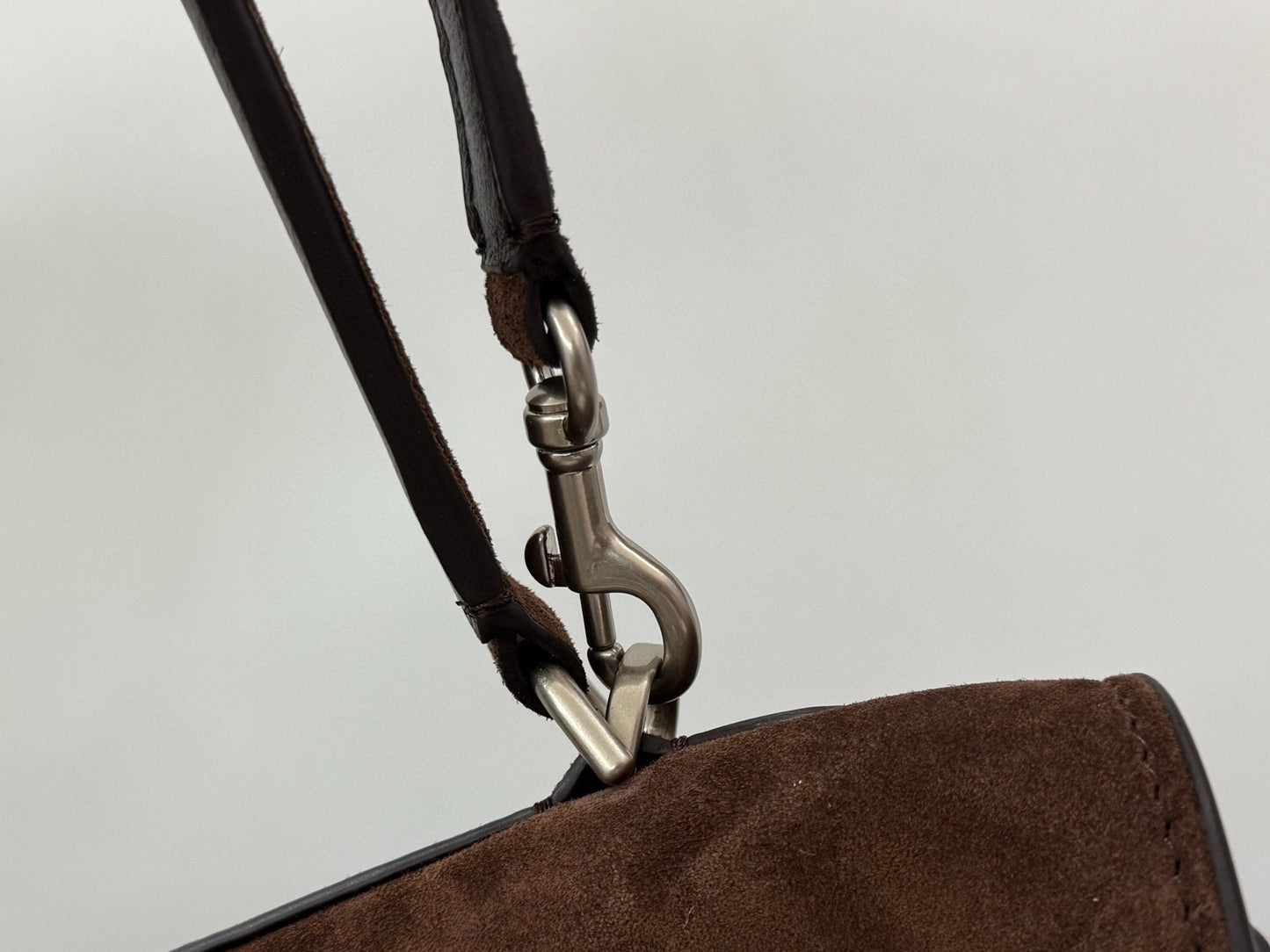 BLCG Rodeo Medium Suede Handbag 35x23x11cm