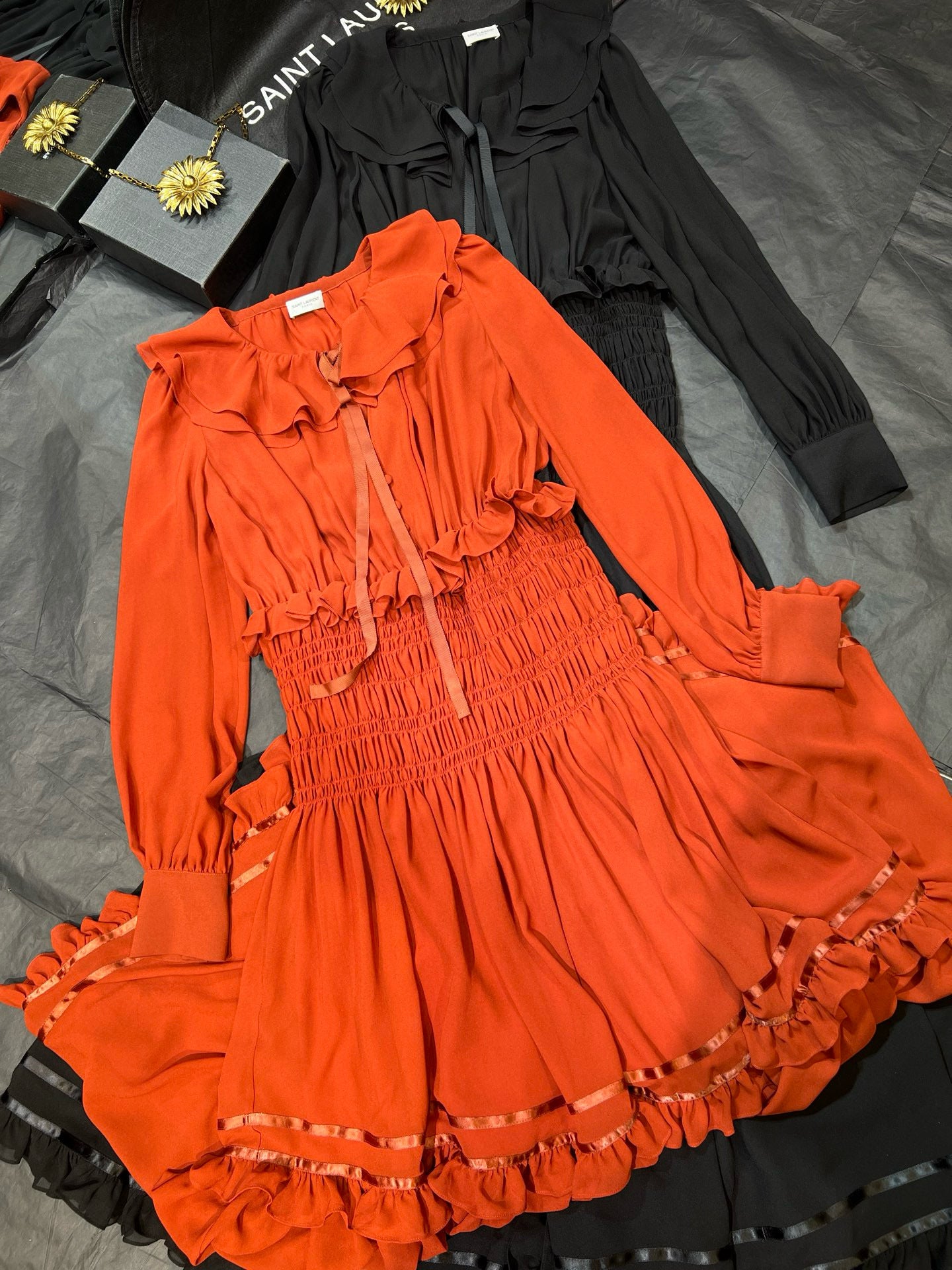 Saint Laurent Long Dress