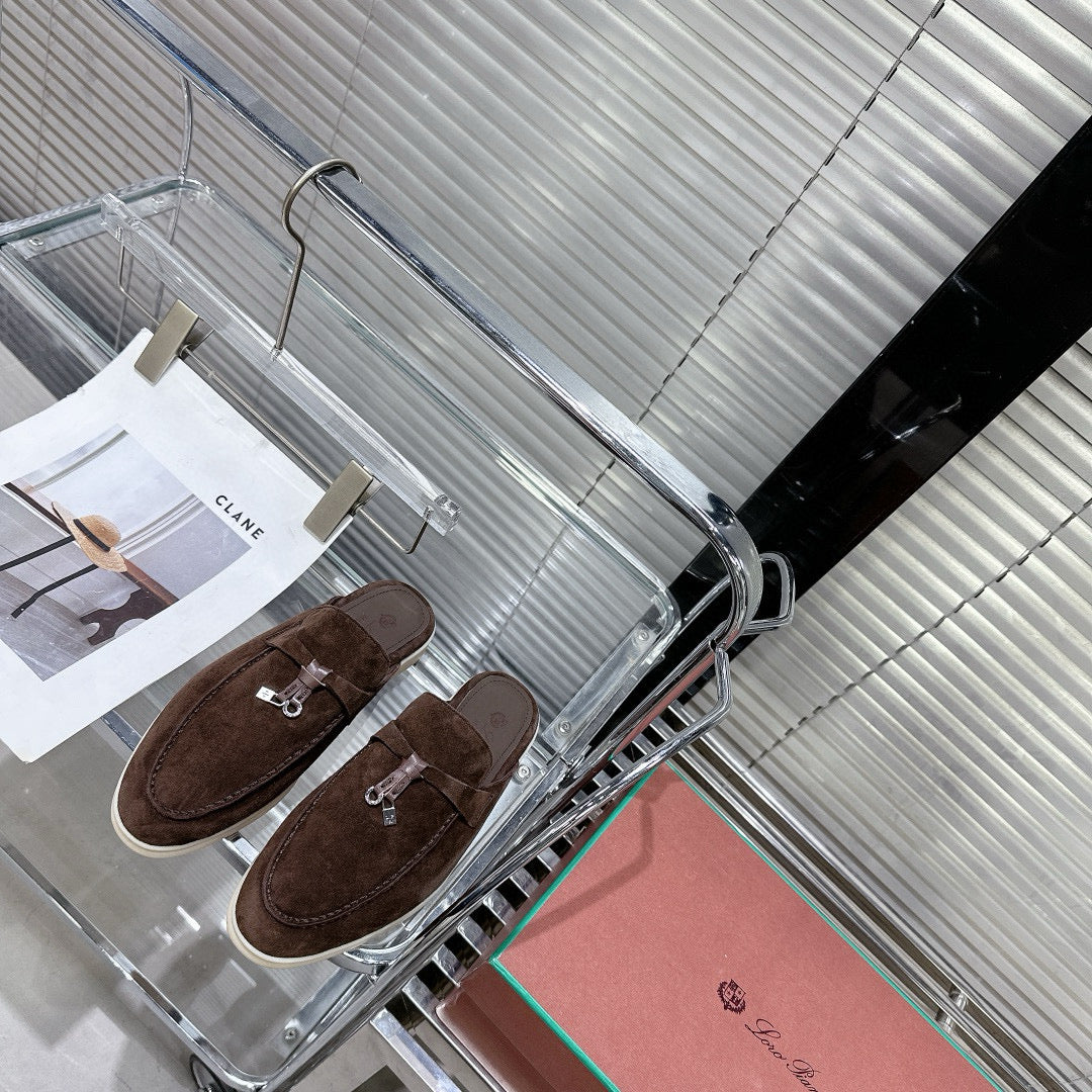 Loro Piana Sabot Loafers