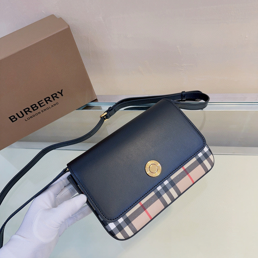 BB Hampshire Check Derby Crossbody Bag