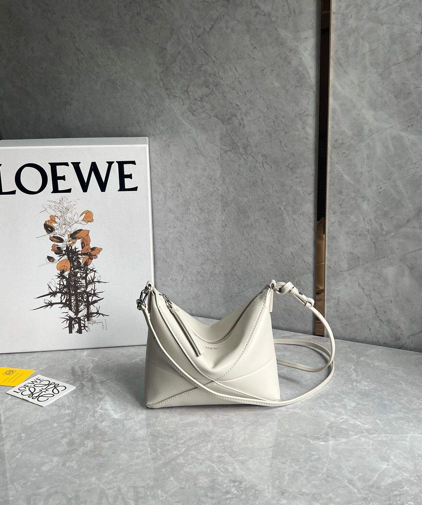 Loewe Puzzle Fold Pouch Mahjong Bag(23x6.5x15.5cm)