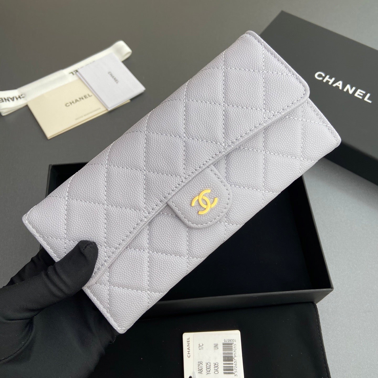 Chanel Long Flap Wallet