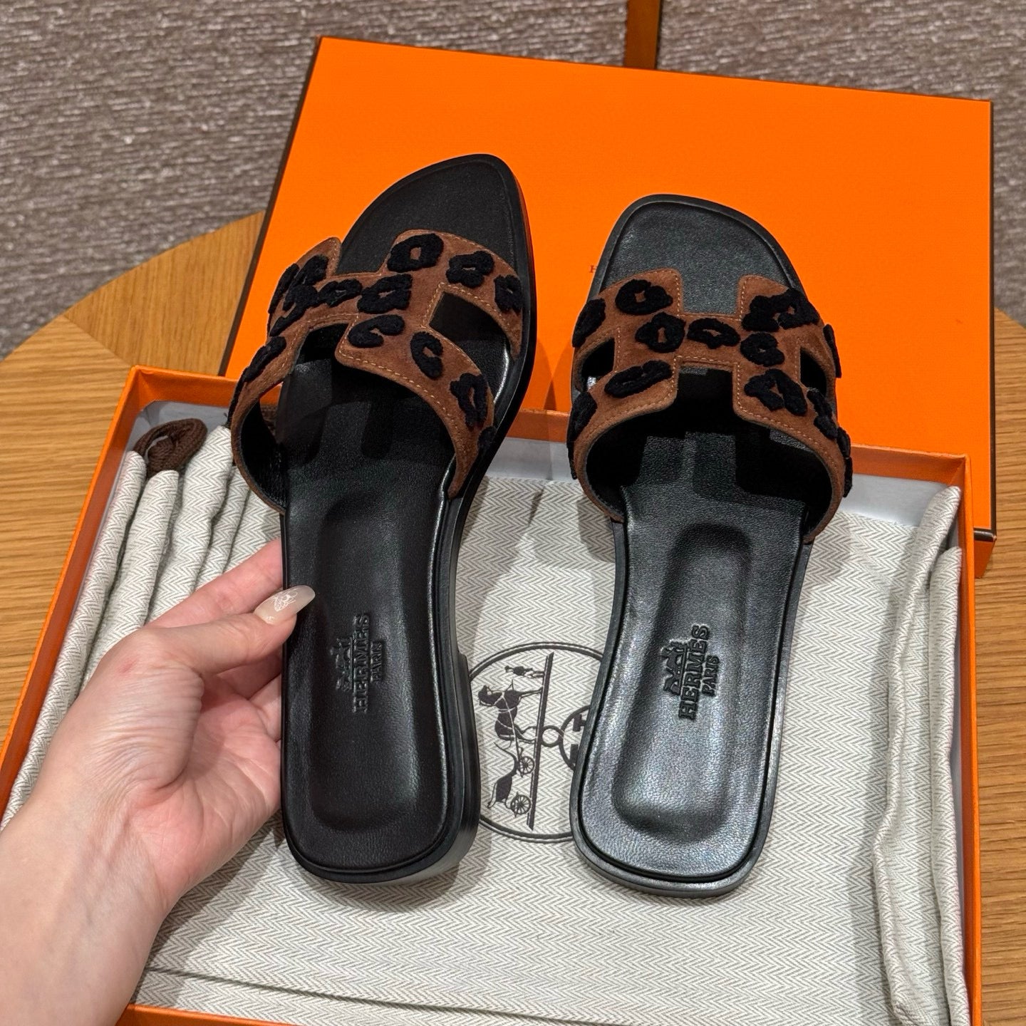 Hermes Slippers