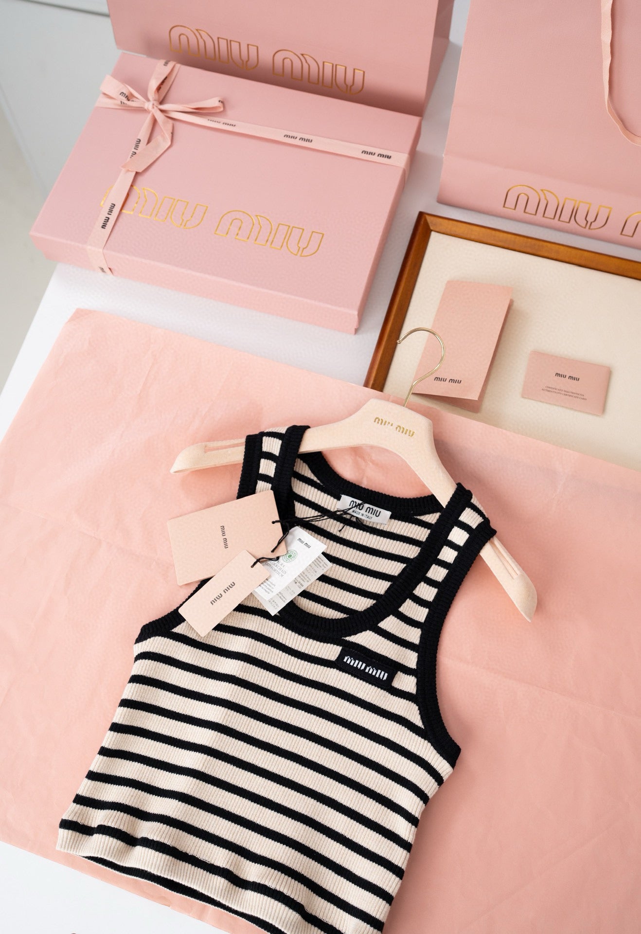 Miu Miu Crop Top