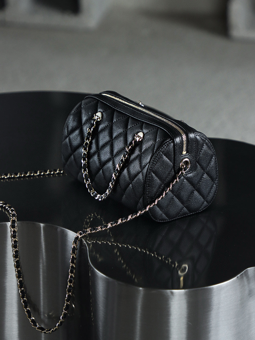Chanel 25P Mini Bowling Bag