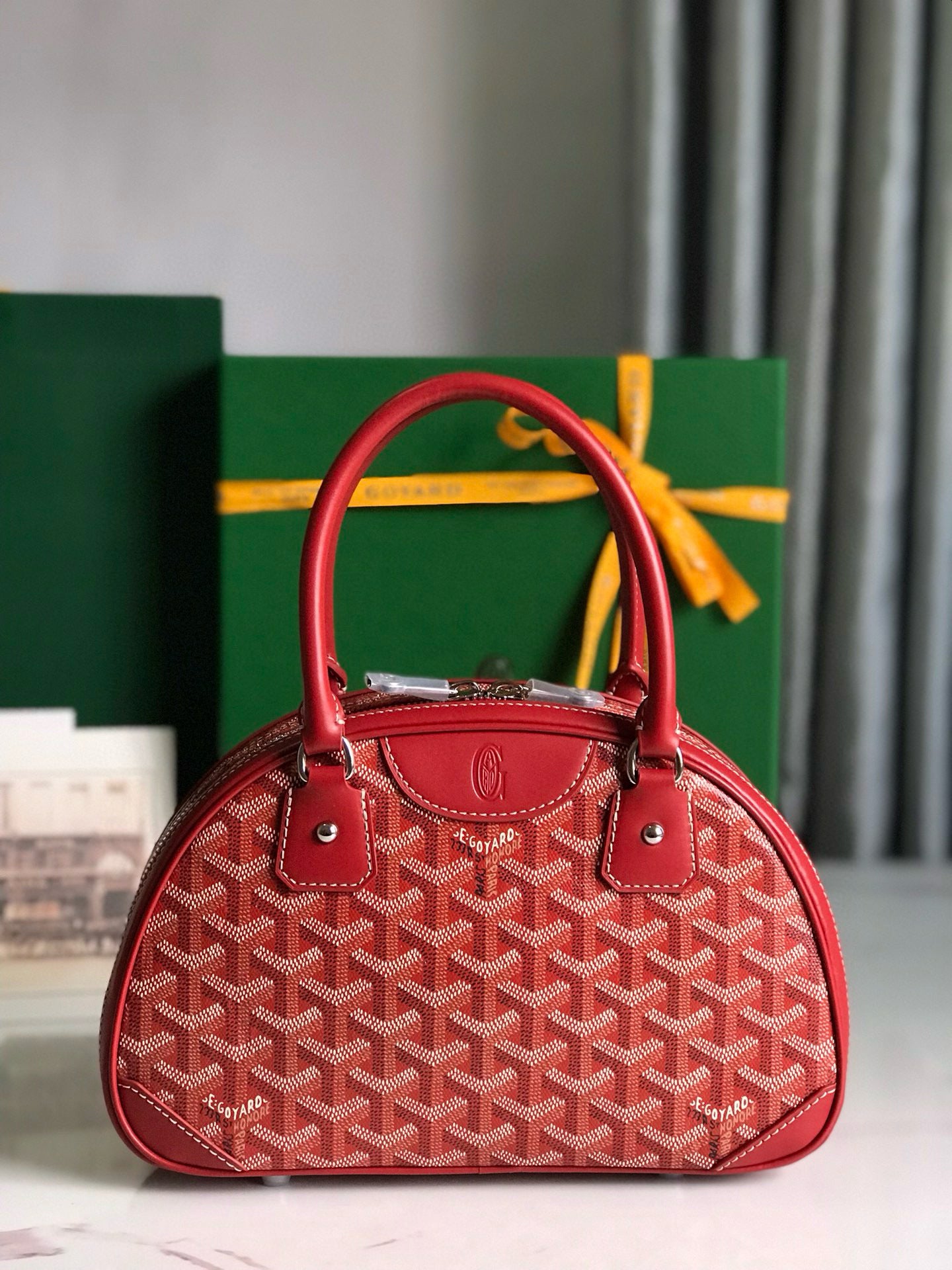 GOYARD BOWLING BAG 26*17*8