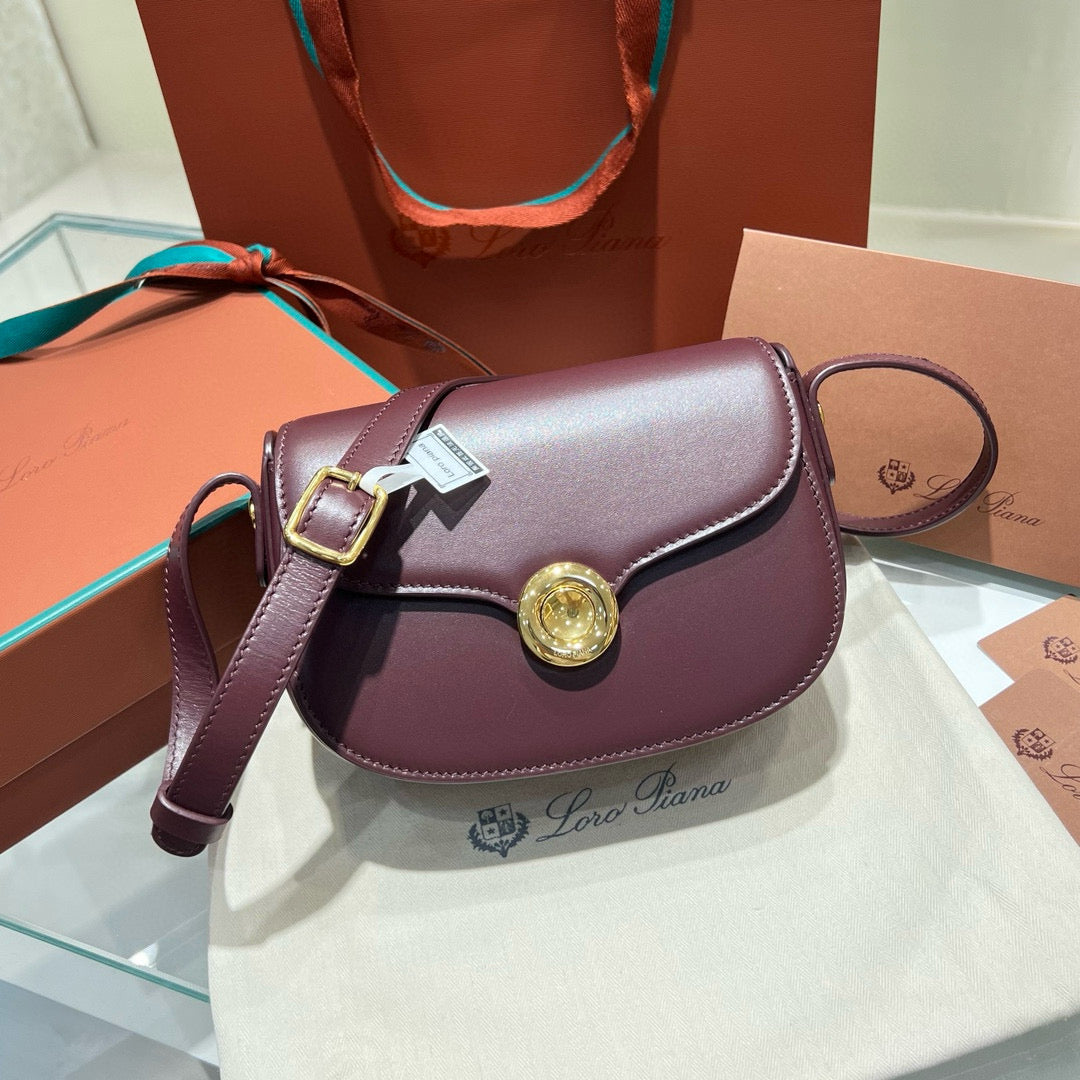 Loro Piana Saddle Bag Mini
