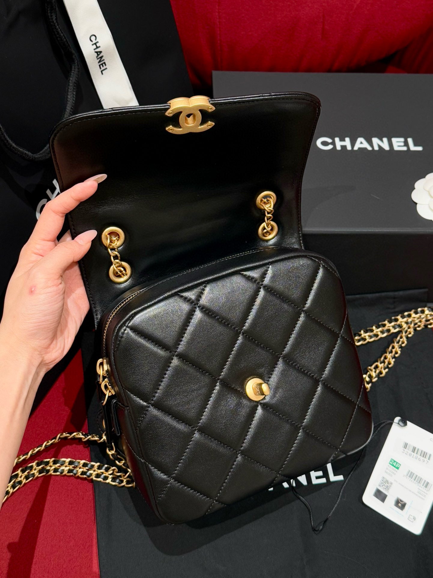Chanel 23P Ado Backpack (19x19x6cm)