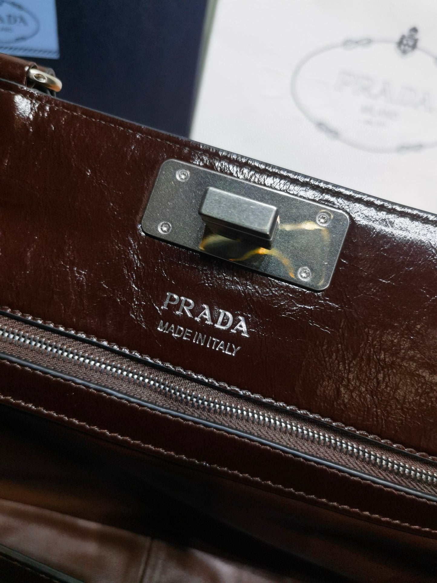 Prada Handbag 38x21x8cm