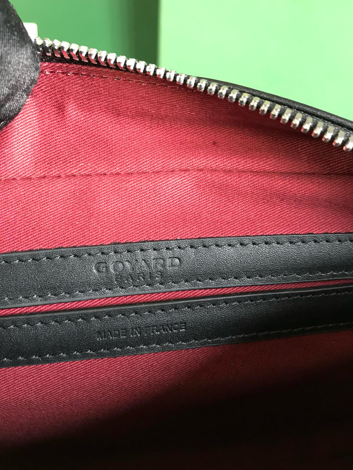 GOYARD CAP-VERT PM BAG