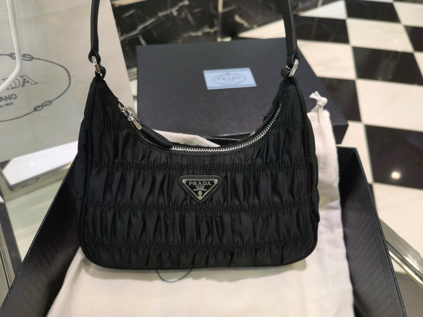 PD Saffiano Hobo Bag