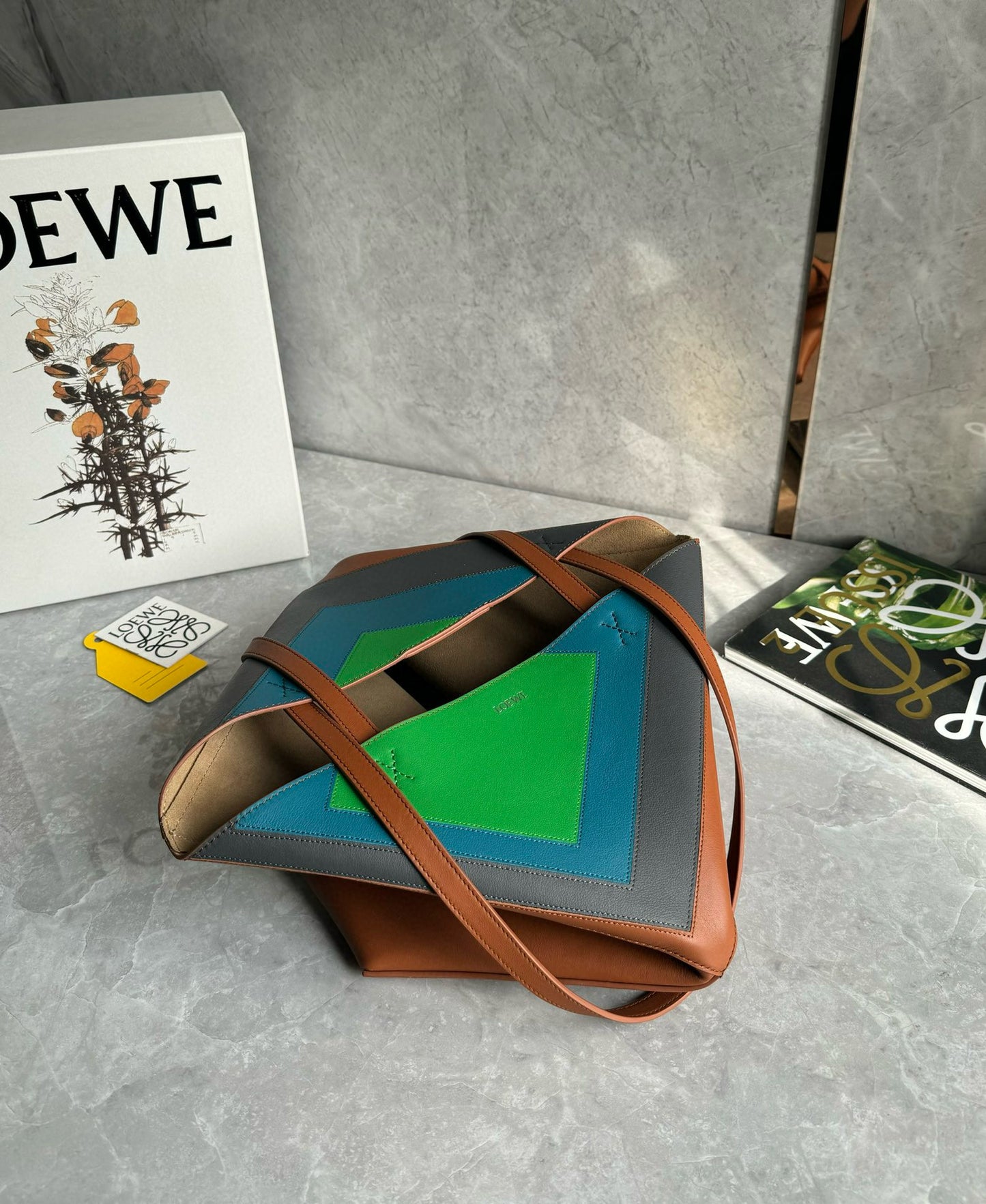 Loewe Puzzle Fold Tote Bag(25.5x14.5x31.5cm)