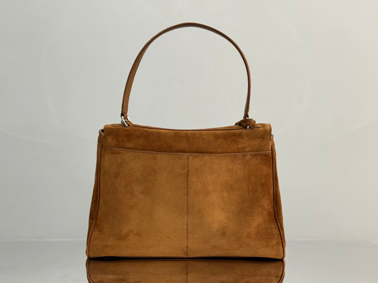BLCG Rodeo Medium Suede Handbag(35x23x11cm)