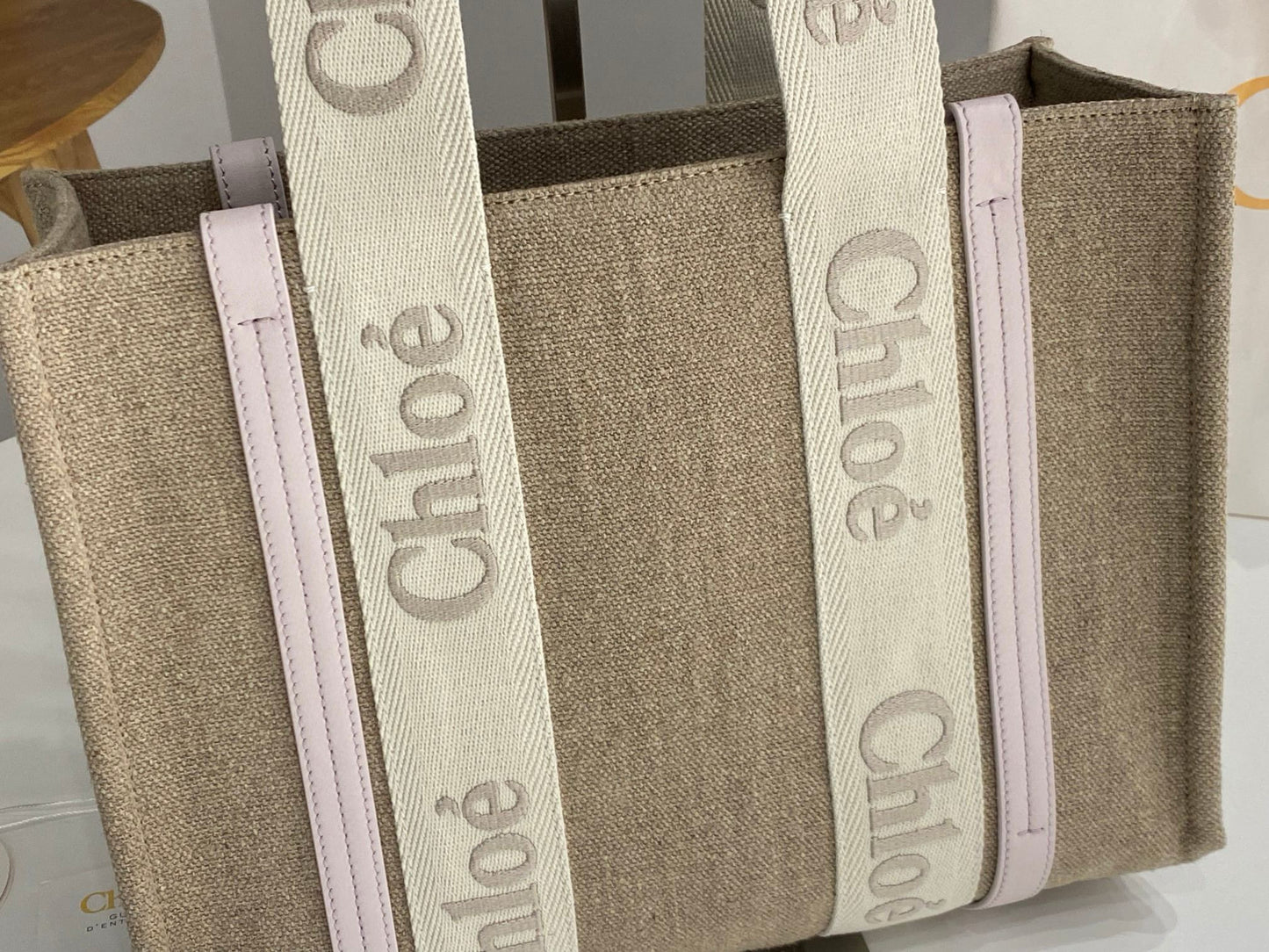 Chloe Woody Tote Bag