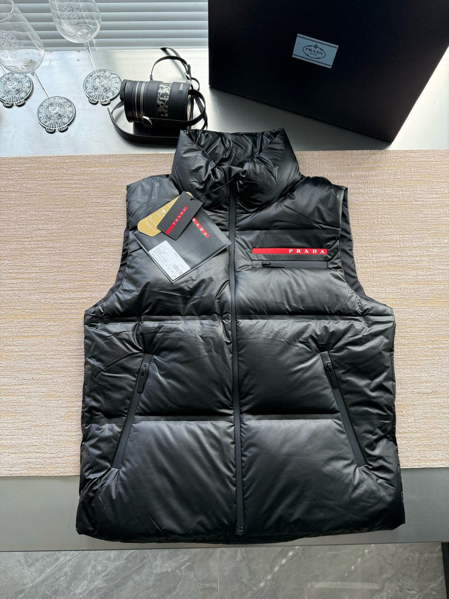 Prada Vest Down Jacket