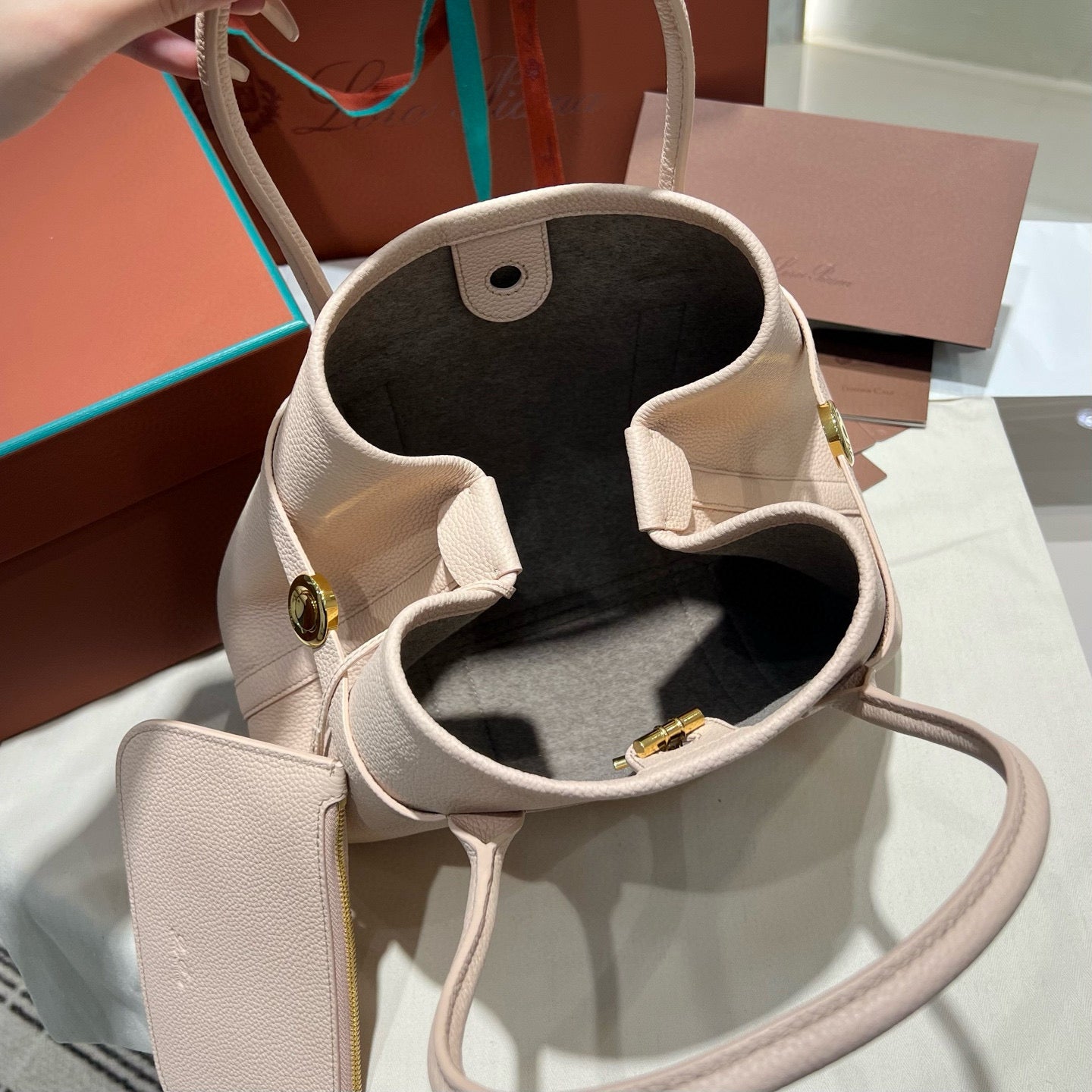 Loro Piana Ghiera Handbag Mini