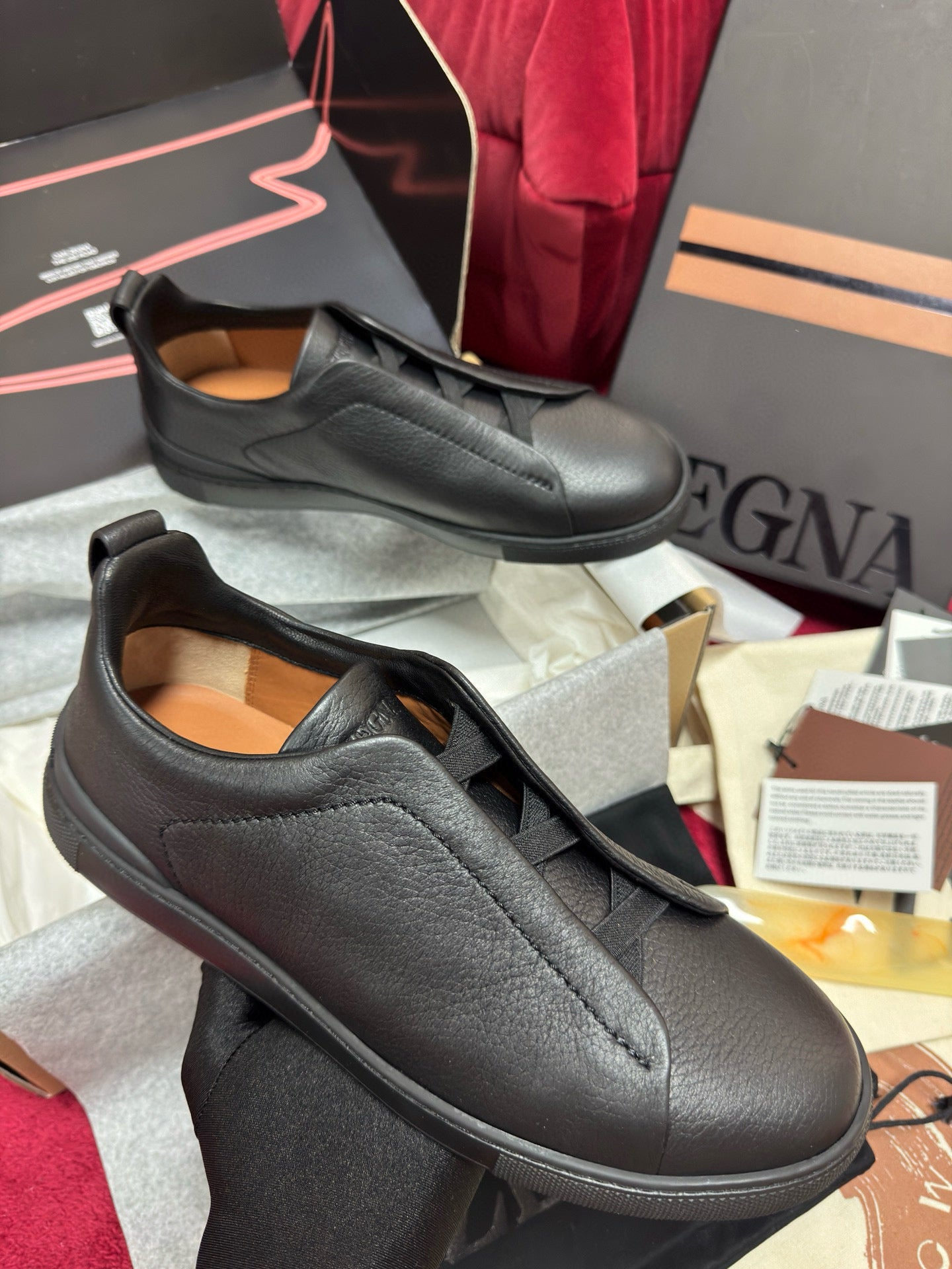 Zegna Sneakers (Deerskin)