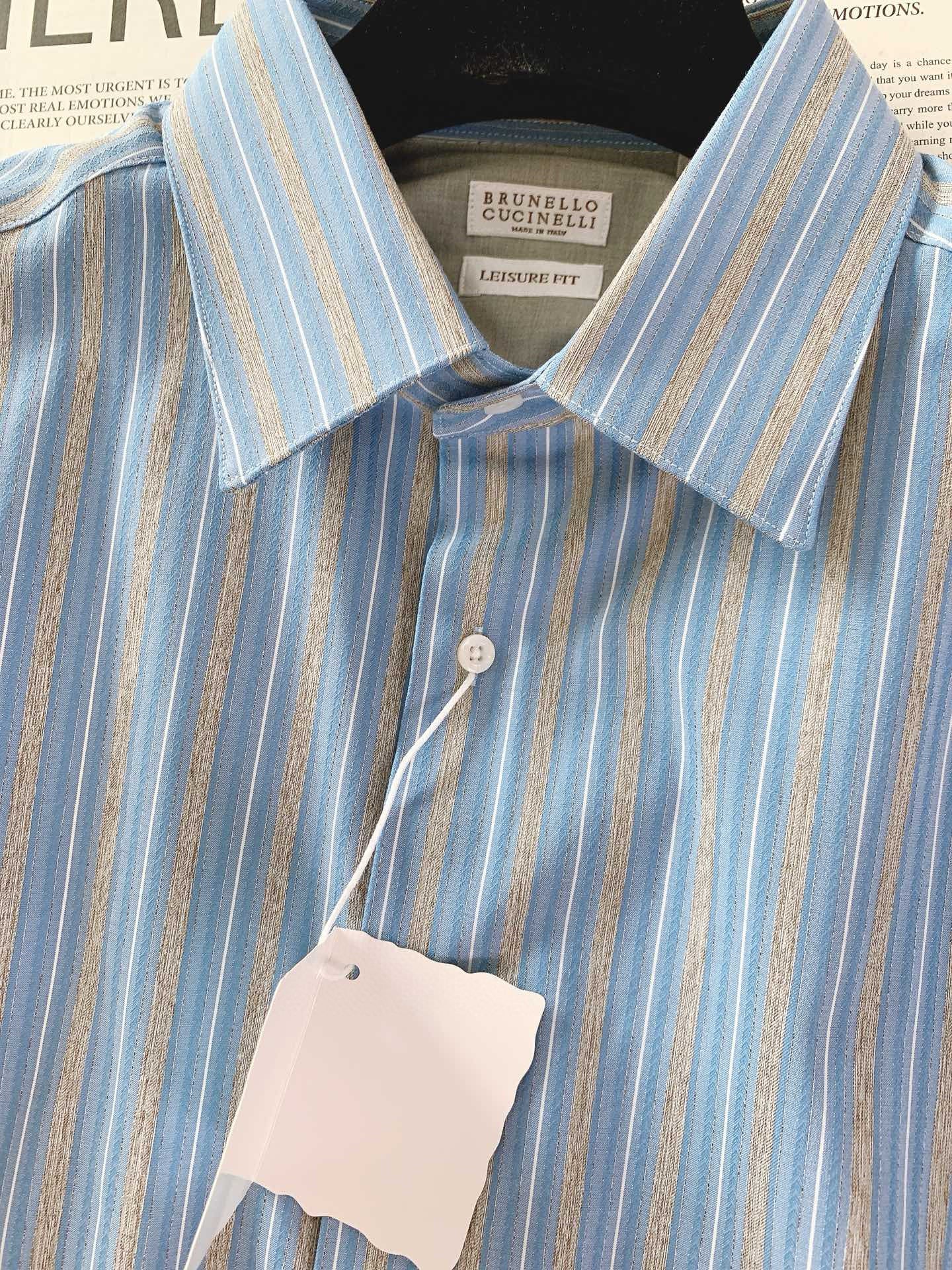 Brunello Cucinelli Long Sleeve Shirt