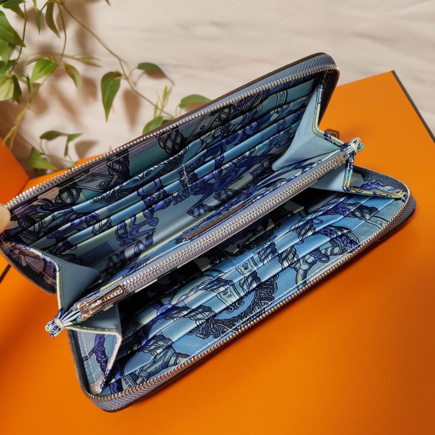 Hermes Azap Long Wallet