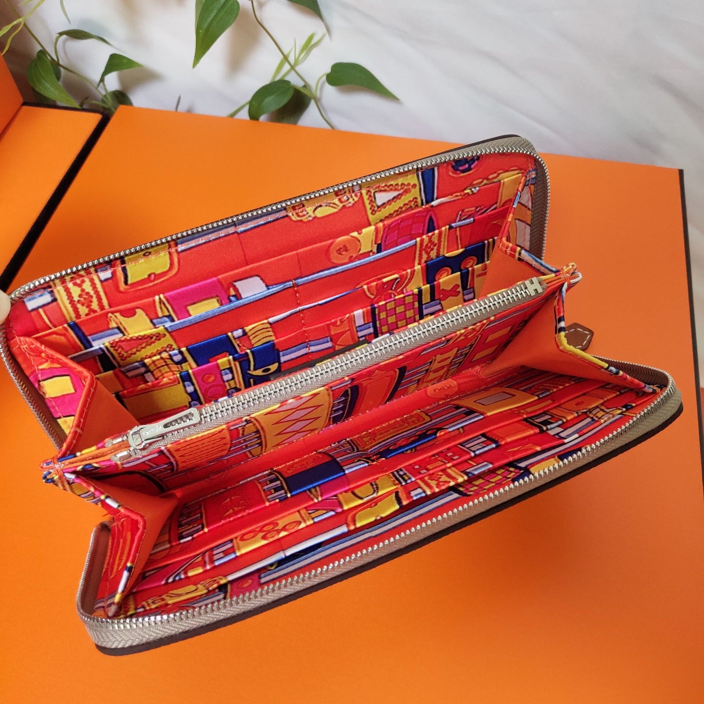 Hermes Azap Long Wallet