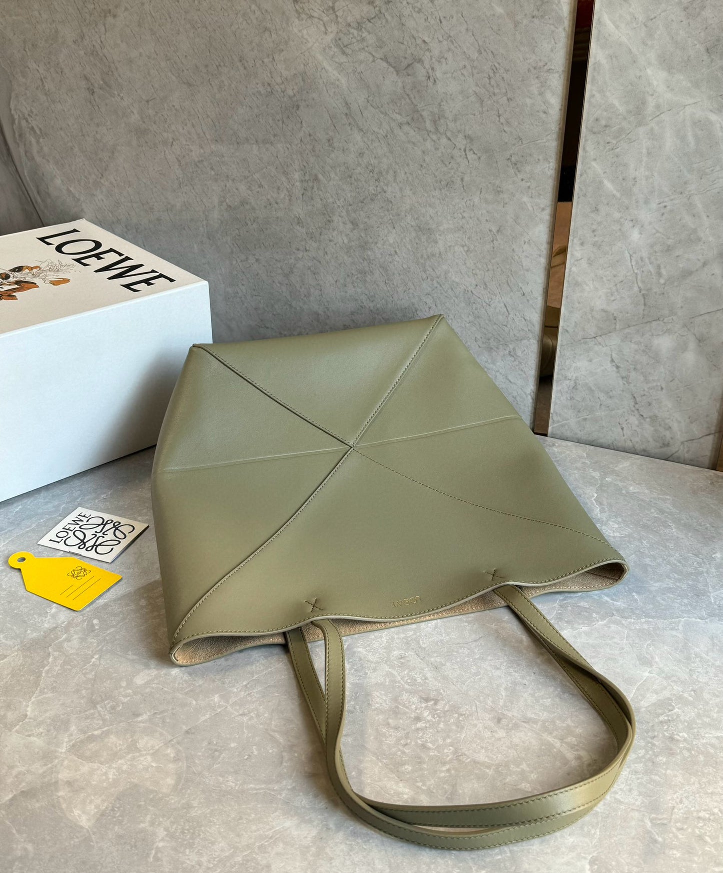 Loewe Puzzle Fold Tote Bag(25.5x14.5x31.5cm)