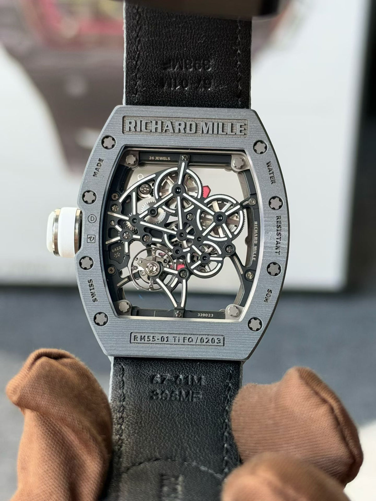 RM55-01 Grey Quartz TPT Edition