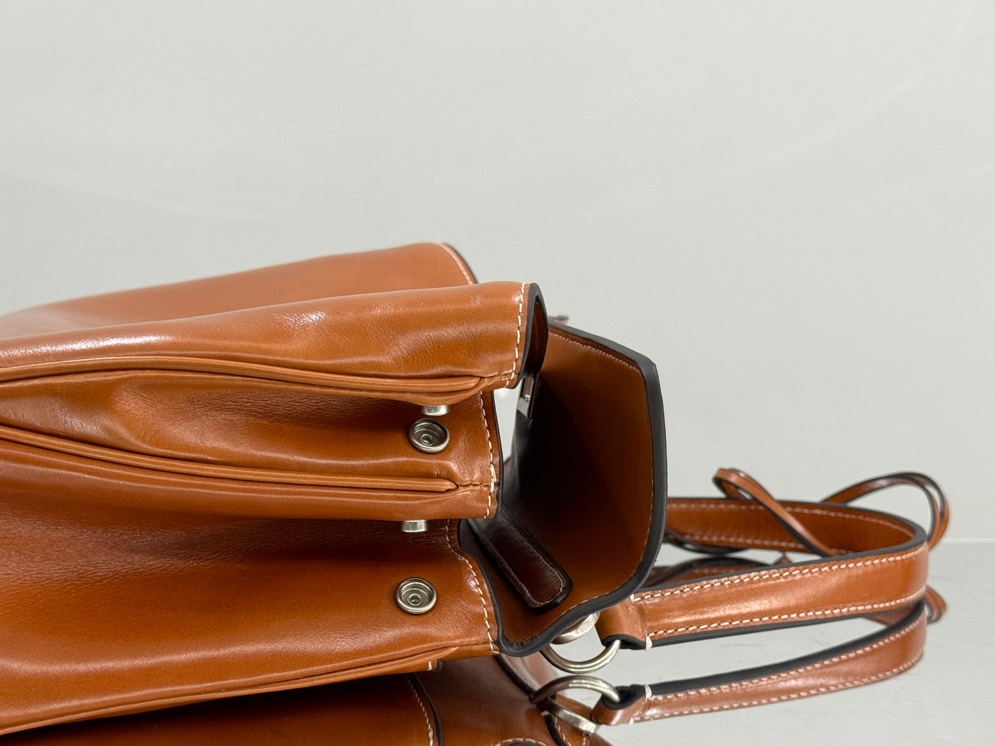 BLCG Rodeo Mini Leather Tote Handbag 29x20x10cm