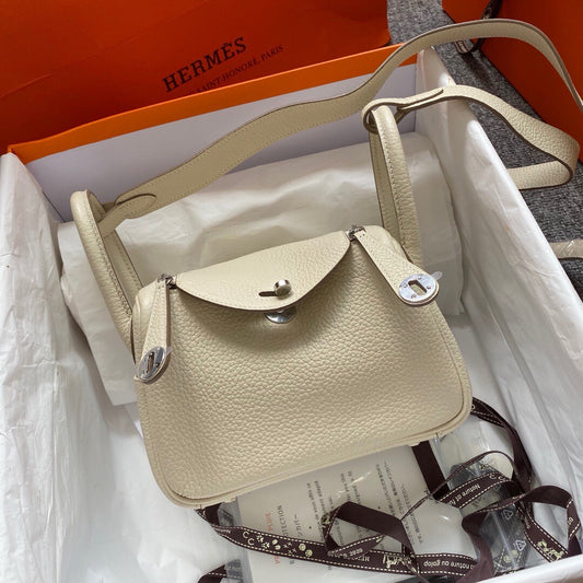 Hermes Mini Lindy, 19cm, 04, TC Skin