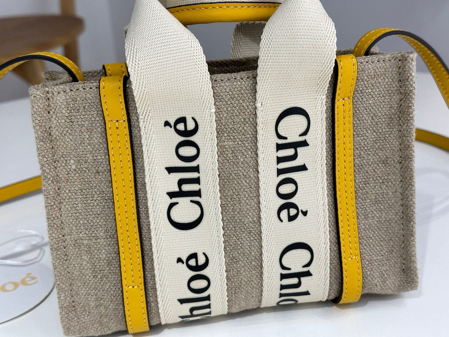 Chloe Woody Tote Bag