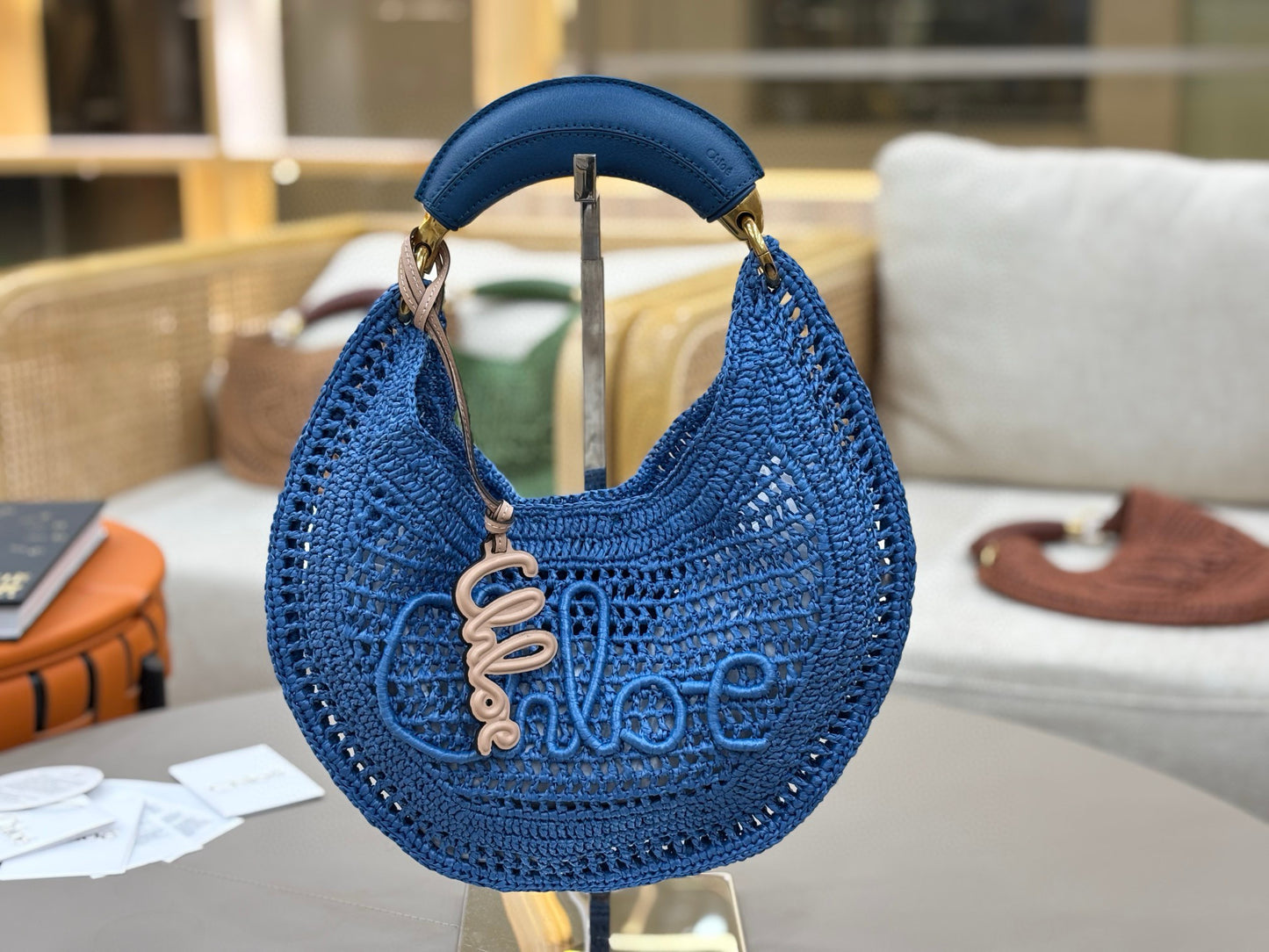 Chloe Summer Banana Hobo Bag