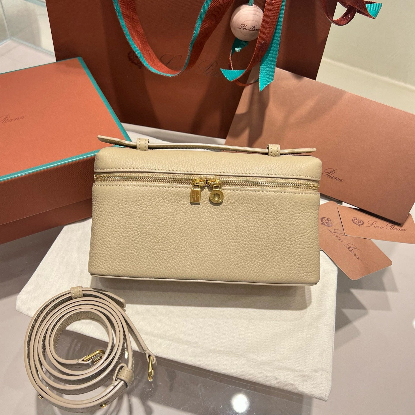 Loro Piana 19 Classic Case Bag