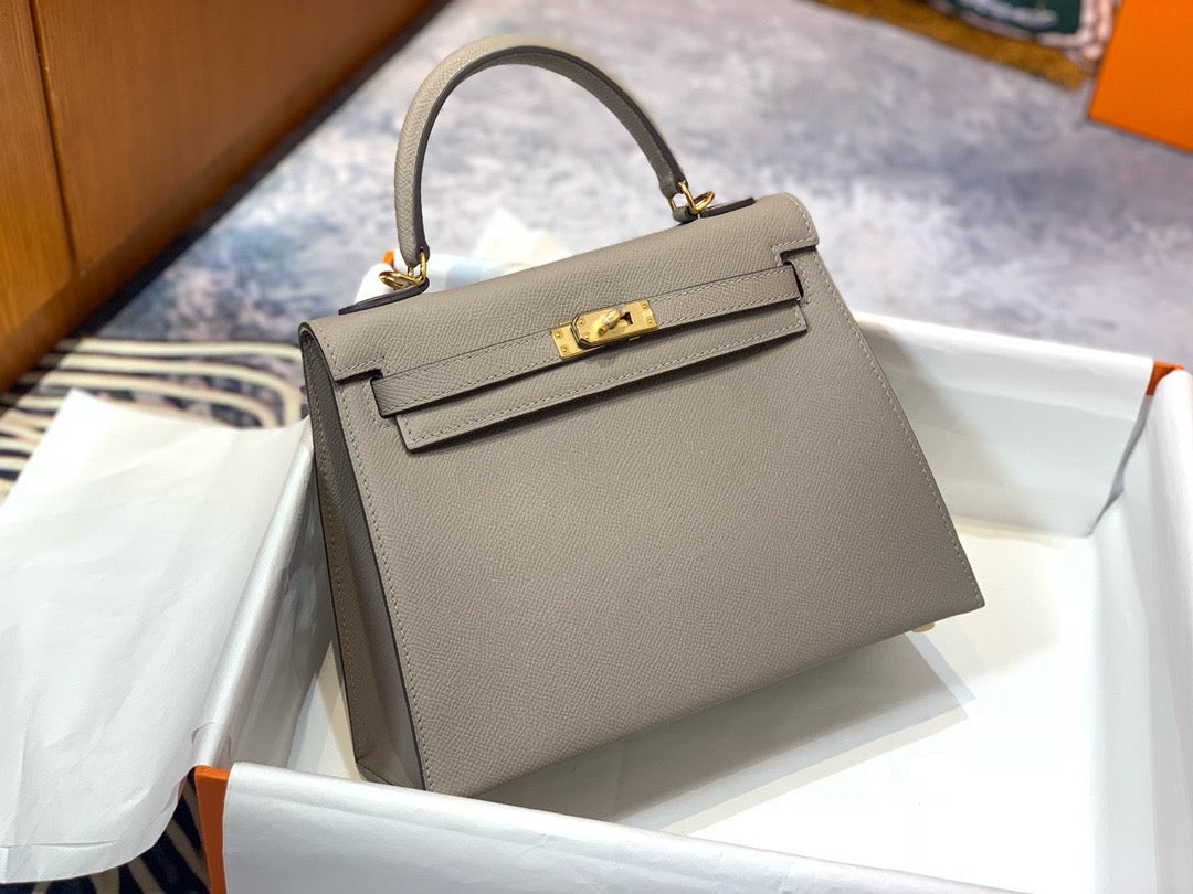 Hermes Kelly 25cm, M8, Epsom